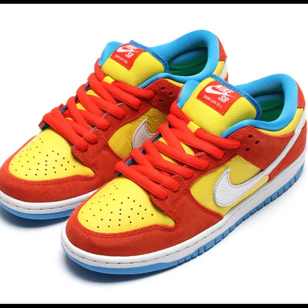 NWT NIKE SB DUNK LOW PRO HABANERO RED SNEAKERS US10 MAN - Picture 14 of 15